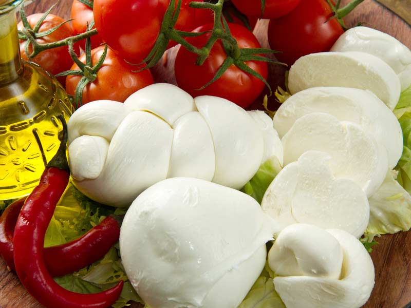 Parco Nazionale del Cilento: mozzarella di bufala campana